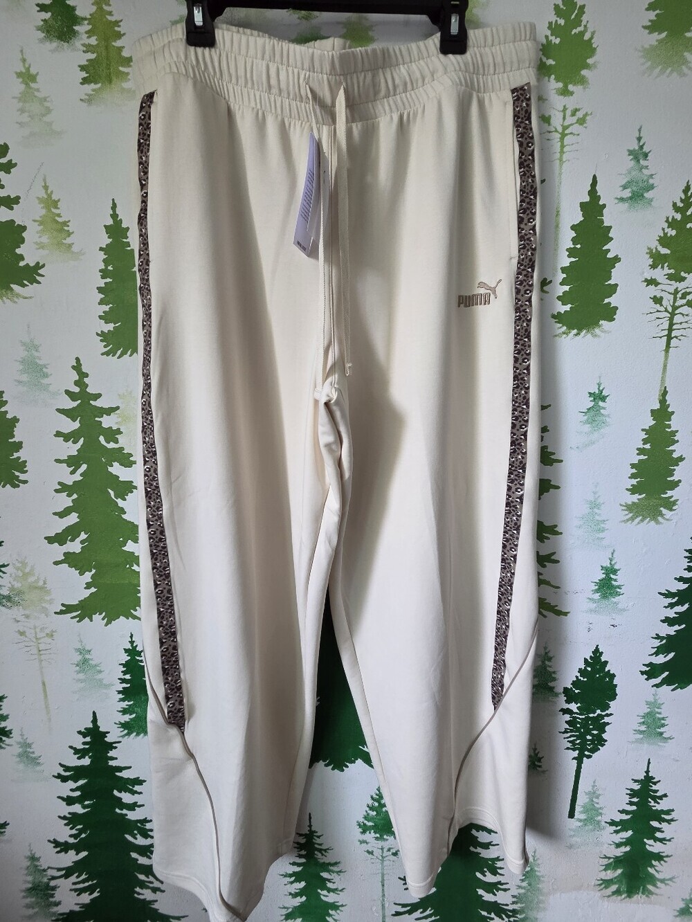 Puma Women's Essential Animal Straight-Leg Pants